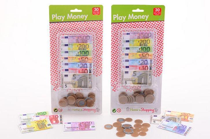 Johntoy speelgeld euros educatief  van €2,50 voor €2,00, Kinderen en Baby's, Speelgoed | Overig, Ophalen of Verzenden