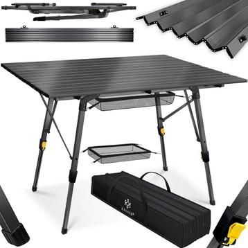 Campingtafel 120x70 cm - opvouwbare klaptafel - aluminium beschikbaar voor biedingen