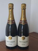 1962 Taittinger - Champagne Brut - 2 Flessen (0.75 liter), Verzamelen, Nieuw