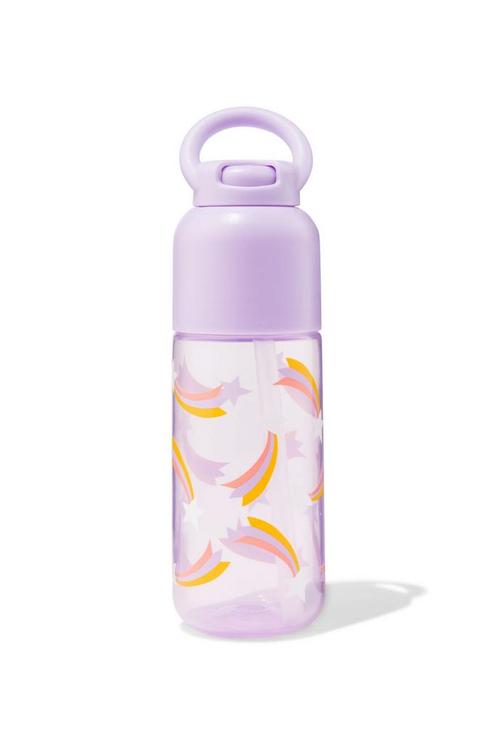HEMA Waterfles met rietje sterren 300ml korting, Huis en Inrichting, Keuken | Servies, Nieuw, Verzenden