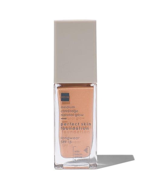 HEMA Perfect skin foundation SPF15 07 warm neutral, Sieraden, Tassen en Uiterlijk, Uiterlijk | Cosmetica en Make-up, Nieuw, Verzenden