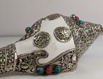 handgemaakt - Conch - - Hoorn - Nepal - 1980 (Zonder