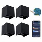 4x |SMART Cube wandlamp | Dimbaar | Zigbee | Zwart, Huis en Inrichting, Ophalen of Verzenden, Nieuw, Modern