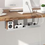 Kabelgoot bureau - Kabel management - Zwart - CMP051-B - FLE, Doe-het-zelf en Verbouw, Elektra en Kabels, Verzenden, Zo goed als nieuw