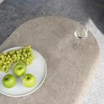 Boaz lounge tuintafel ovaal 150x65xH35 cm ceramic latte 4, Tuin en Terras, Ophalen of Verzenden, Nieuw