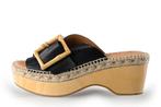 Kanna Slippers in maat 39 Zwart | 10% extra korting, Kleding | Dames, Schoenen, Slippers, Verzenden, Zwart, Zo goed als nieuw