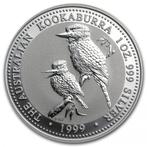 Kookaburra 1 oz 1999 (109.364 oplage), Zilver, Losse munt, Verzenden