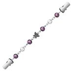 Fako Bijoux® - Vestsluiting - Vestclip - Vlindertje - Paars, Verzenden, Nieuw