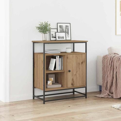 vidaXL Dressoir artisanaal eikenkleurig 69 x 35 x 80 cm, Huis en Inrichting, Kasten | Dressoirs, Nieuw, 50 tot 100 cm, Overige houtsoorten