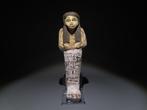 Oud-Egyptisch Terracotta Ushabti voor de zangeres Maia., Verzamelen