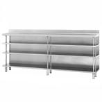 GGM Gastro | Barwerktafel - RVS - 2452x300mm - | BAI253, Zakelijke goederen, Horeca | Meubilair en Inrichting, Verzenden, Nieuw in verpakking