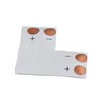 L connector - 8mm PCB - 2 pin - één kleur - 3528, Hobby en Vrije tijd, Ophalen of Verzenden, Nieuw