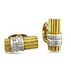 Manchetknopen - 18 karaat Geel goud, Exclusieve 18K Geel, Sieraden, Tassen en Uiterlijk, Antieke sieraden