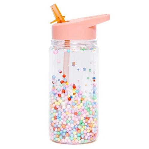 Petit Monkey Drinkfles Marcaron Pops Soft Coral, Kinderen en Baby's, Overige Kinderen en Baby's, Nieuw, Ophalen of Verzenden