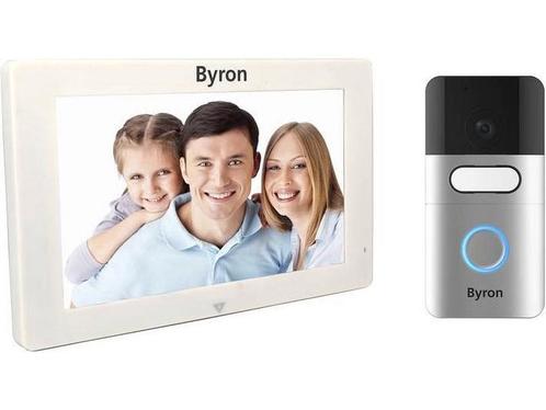 Byron DIC-22615 Draadloze Video Deurbel – Slimme deurbel -, Huis en Inrichting, Woonaccessoires | Overige, Zo goed als nieuw, Verzenden