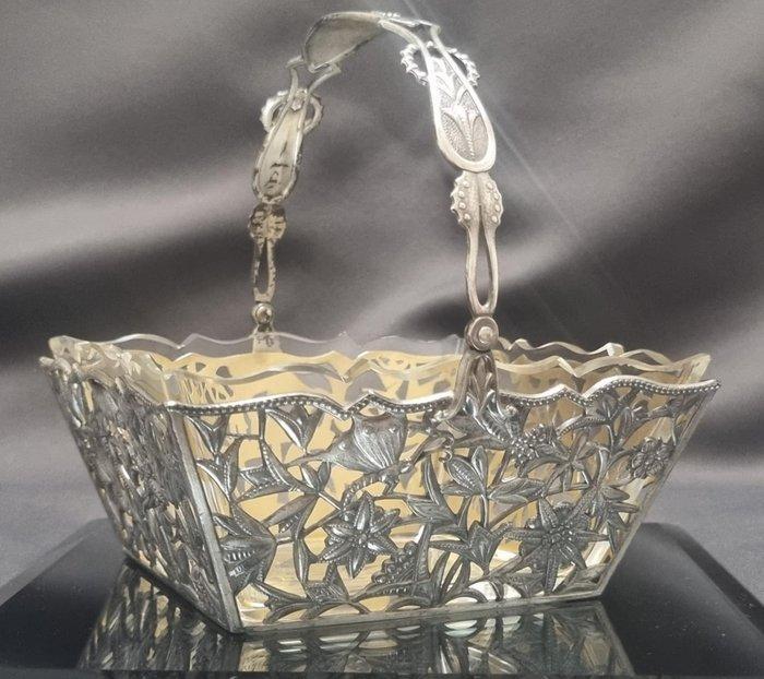 WMF / Geislingen - Bonbon mand - Verzilverd, Antiek en Kunst, Antiek | Meubels | Tafels