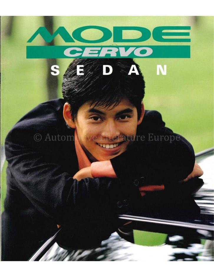 1991 SUZUKI MODE CERVO SEDAN BROCHURE JAPANS, Boeken, Auto's | Folders en Tijdschriften