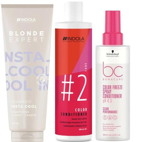 Indola CG-Proof Blond Set, Sieraden, Tassen en Uiterlijk, Uiterlijk | Haarverzorging, Overige typen, Nieuw, Ophalen of Verzenden