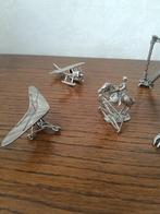 Miniatuur figuur - .800 zilver, Antiek en Kunst, Antiek | Goud en Zilver