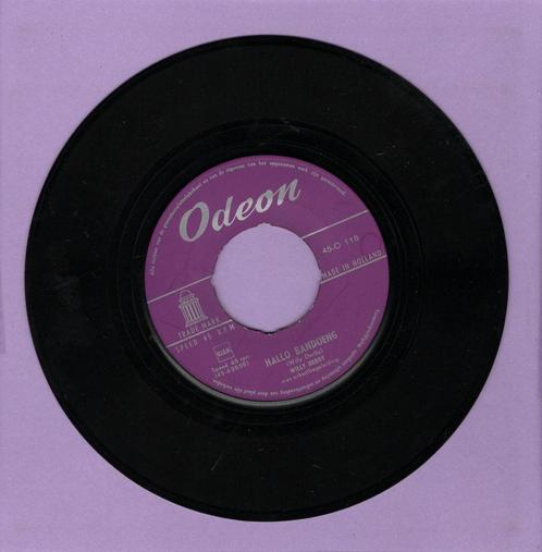 Willy Derby – Hallo Bandoeng / Moedertjelief (7-Vinyl-..., Cd's en Dvd's, Vinyl Singles, Verzenden