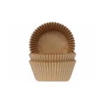 Cupcake Vormpjes HoM MINI Kraft 35x23mm. 500st., Verzenden, Nieuw