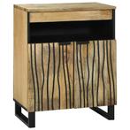 vidaXL Dressoir 60x33.5x75 cm - Massief Houten Mango, Huis en Inrichting, Kasten | Dressoirs, Verzenden, Nieuw, Overige houtsoorten