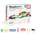 PicassoTiles - 50 stuks  Race Track Building Blocks, Nieuw