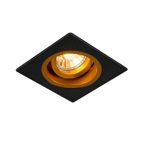 Moderne inbouwspot goud, Bredal, Huis en Inrichting, Lampen | Spots, Nieuw, Ophalen of Verzenden