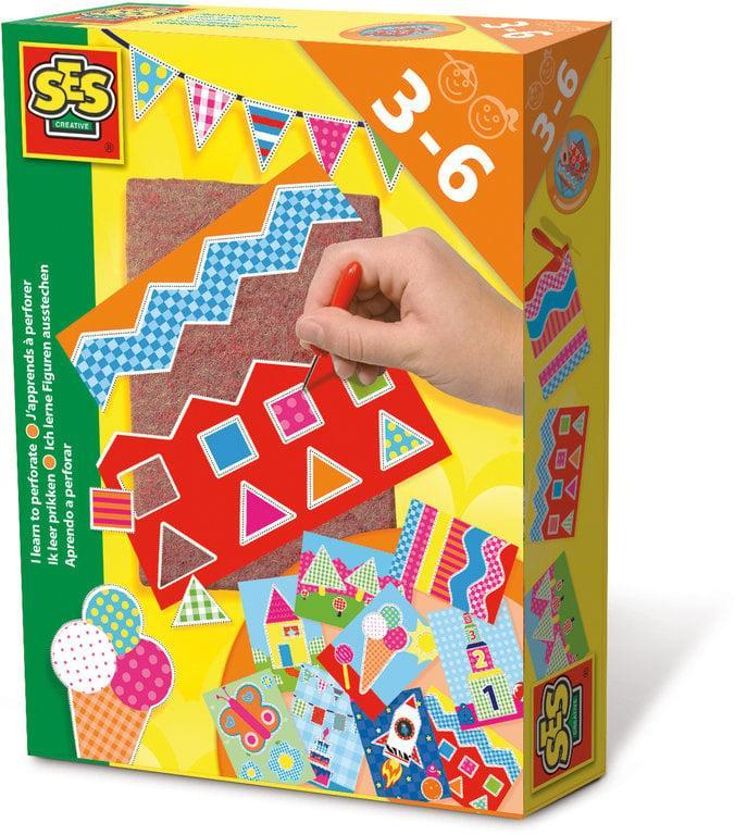 Ik leer prikken (Knutselpakketten, Creatief speelgoed), Kinderen en Baby's, Speelgoed | Educatief en Creatief, Knutselen, Nieuw