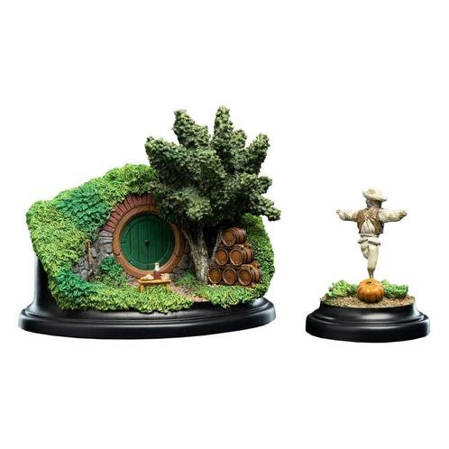 The Hobbit Diorama Hobbit Hole #15 Gardens Smial 8 cm, Verzamelen, Lord of the Rings, Nieuw, Ophalen of Verzenden