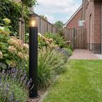 Tuinsokkel | Staande buitenlamp | zwart | 80cm | E27 | xeloo, Ophalen of Verzenden, Nieuw, Staande lamp