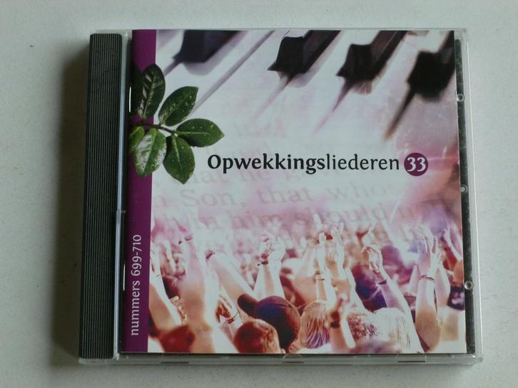 Opwekkingsliederen 33 nummers 699 - 710, Cd's en Dvd's, Cd's | Religie en Gospel, Zo goed als nieuw, Verzenden