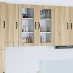 vidaXL Keukenkast aan de muur 2 pcs Sonoma Eiken 40 x 31 x, Huis en Inrichting, Keuken | Keukenelementen, Verzenden, Nieuw, Bruin