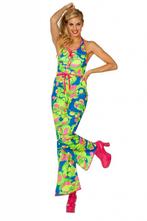 Catsuit 70s neon, Kleding | Dames, Carnavalskleding en Feestkleding, Ophalen of Verzenden, Nieuw