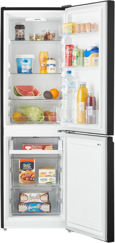 Inventum KV1501B koelkast - nofrost - zwart - 47 cm breed, Witgoed en Apparatuur, Koelkasten en IJskasten, Energieklasse A of zuiniger
