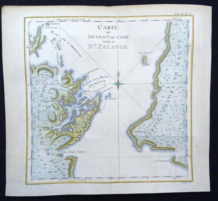 Nieuw-Zeeland - Straat Cook, Wellington, Noordereiland,, Boeken, Atlassen en Landkaarten