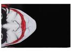 Haarband Multifunctioneel Joker Gezicht Wit Rood Zwart, Nieuw, Verzenden
