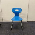 HaBa schoolstoelen, stapelstoel, zithoogte 35 cm, Blauw -, Blauw, Gebruikt, Ophalen of Verzenden, Eén