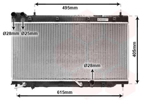 RADIATOR VOOR HONDA JAZZ 2002-2008 19010PWAJ51, Auto-onderdelen, Airco en Verwarming, Nieuw, Ophalen of Verzenden