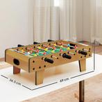 TRUUSK Tafelvoetbalset - Kicker-tafel van Hout - Compact en, Verzenden, Nieuw