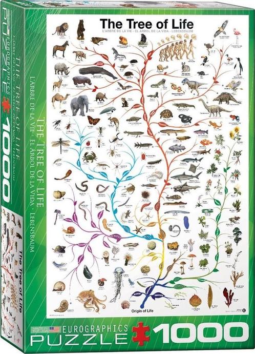 The Tree of Life Puzzel (1000 stukjes) | Eurographics -, Hobby en Vrije tijd, Denksport en Puzzels, Nieuw, Verzenden