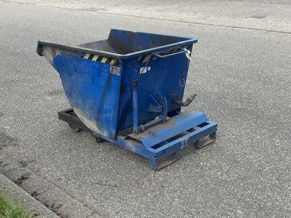 Gebruikte Kantelbakken, Kantelbak, Kiepbak, Kiepcontainer, Doe-het-zelf en Verbouw, Kratten en Dozen, 100 cm of meer, Gebruikt