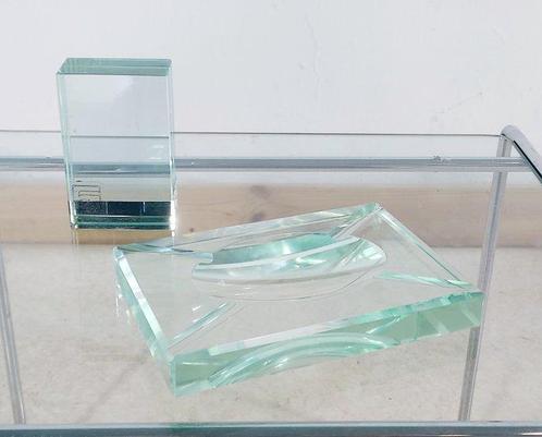 Fontana Arte - Fotolijst (2) - Glas - Fotoalbum +, Antiek en Kunst, Antiek | Meubels | Stoelen en Banken