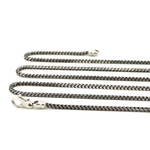 Vieri - Halsketting - 5.9 g - 18 karaat Witgoud, Zwart goud, Sieraden, Tassen en Uiterlijk, Kettingen