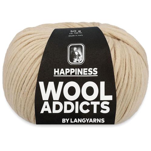 WoolAddicts Happiness - 39 beige - Katoen Garen, Hobby en Vrije tijd, Breien en Haken, Ophalen of Verzenden