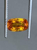 1 pcs Oranje Saffier - 2.05 ct - Gemological Institute of, Nieuw
