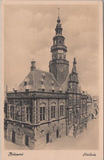BOLSWARD - Stadhuis, Verzamelen, Ansichtkaarten | Nederland, Verzenden