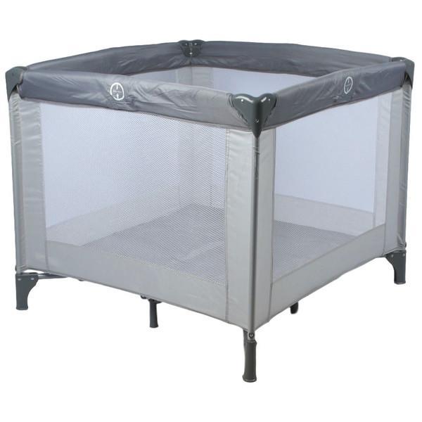 Ding Basic Grey Inklapbare Box, Kinderen en Baby's, Babywiegjes en Ledikanten, Nieuw, Verzenden