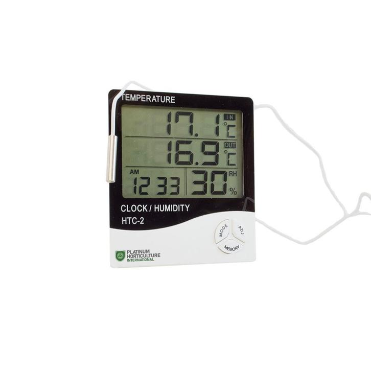 Thermo / Hygrometer Digitaal (Externe sensor) incl. batterij, Doe-het-zelf en Verbouw, Meetapparatuur, Nieuw, Ophalen of Verzenden
