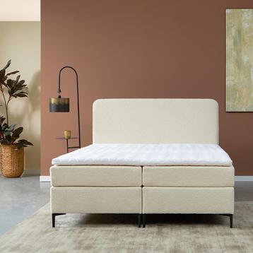 *WOONWINKEL* Boxspring Teddy Creme 160x200 Cm beschikbaar voor biedingen